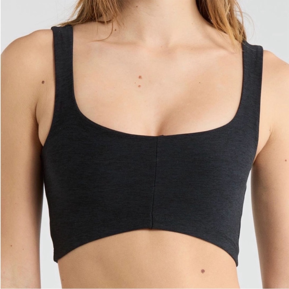Beyond Yoga Spacedye Black Sports Bra Size M